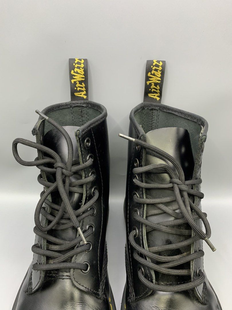 Dr. Martens 1460 Boots Men's (Category: Boots) located in Bulacan. Submitted by ridersthrift_ph (Listing ID 1466851826, Image 3). Description: Authentic In Great Condition Size 8.5 - 9 US Men's Minor Heeldrag Only Doesn't affect the durability No Box Only the toe itsef Check flicks for details Price: 3,500php + SF Gcash Payment Bulacan 📌.