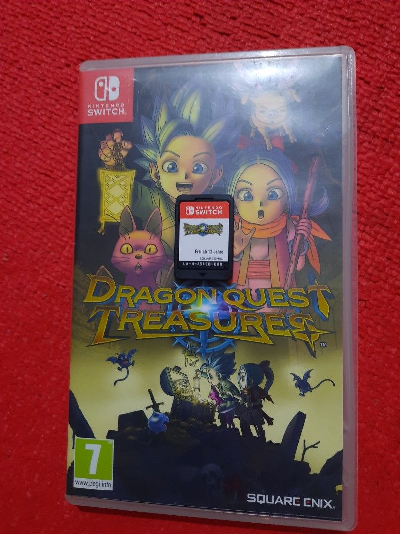 Dragon Quest Treasures Nintendo Switch Game (Category: Nintendo) located in Quezon City. Submitted by ZeldaMACcloud (Listing ID 1466867311, Image 1). Description: sale or swap to ( xenoblade or zelda) Game: Dragon Quest Treasures for Nintendo Switch Condition: Includes original game case and cartridge, works normally - Publisher: Square Enix - Genre: RPG / Treasure Hunting - Perfect for fans of exploration and adventure price : 1,500 sale or swap
