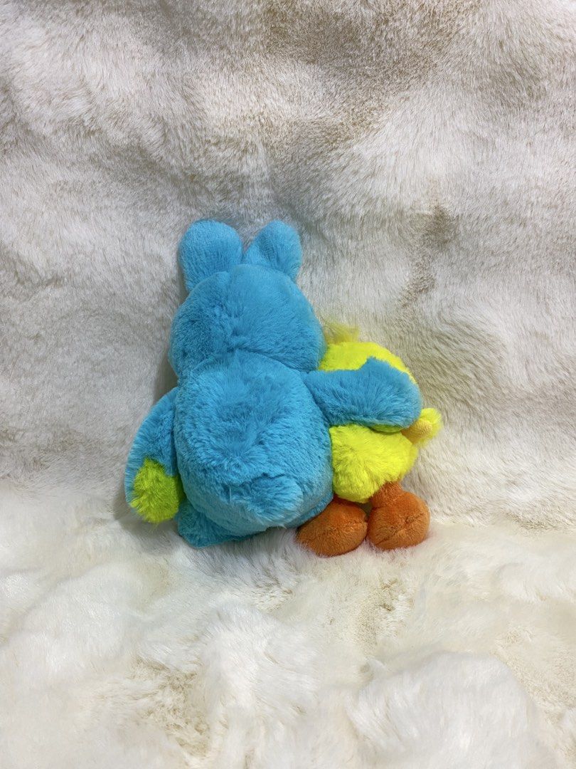 Ducky & Bunny plush (Category: Plushies & Soft Toys) located in Kalibo. Submitted by ollie_stuffshop (Listing ID 1466859185, Image 2). Description: 19cm x 17cm Before you send your inquiries: ❗️Last Price is already posted ❗️Manage your expectations, WYSIWYG ❗️May need washing ❗️Dropoff is every Wednesday & Sunday - Perfect for Toy Story fans and Disney heads.