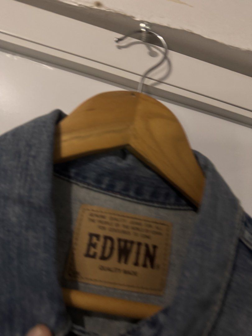 Edwin denim (Category: Coats, Jackets and Outerwear) located in Manila. Submitted by outgood.ph (Listing ID 1466947879, Image 3). Description: .