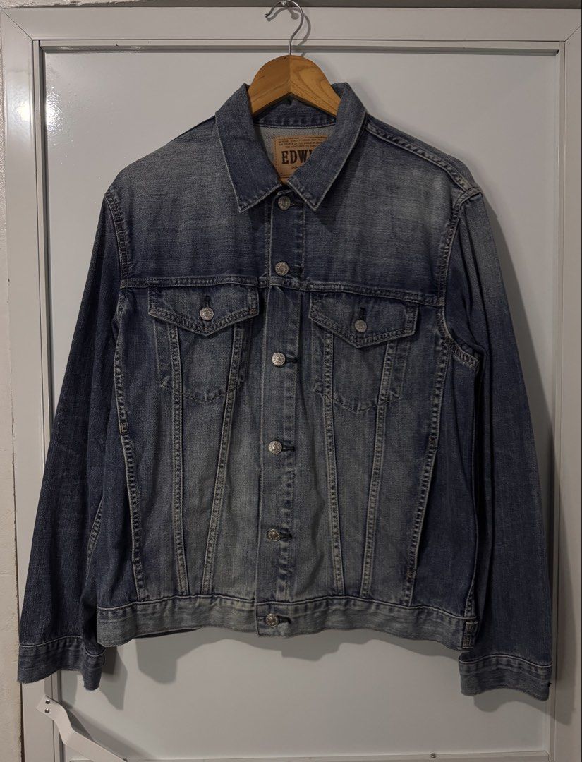 Edwin denim (Category: Coats, Jackets and Outerwear) located in Manila. Submitted by outgood.ph (Listing ID 1466947879, Image 1). Description: .