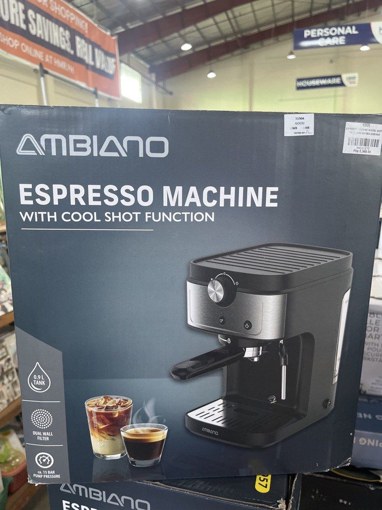 Espresso machine w/cool shot ambiano (Category: Looking For) located in Caloocan City. Submitted by hmr.gomez (Listing ID 1466834559, Image 1). Description: .