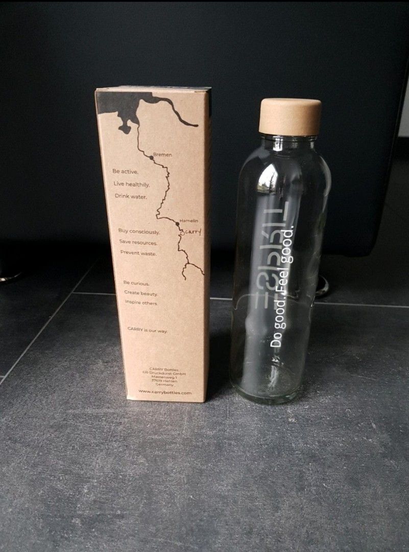 ESPRIT Limited Edition Water Bottle (Category: Other Sports Equipment and Supplies) located in Manila. Submitted by thriftspotting (Listing ID 1466933895, Image 2). Description: Glass Bottle.