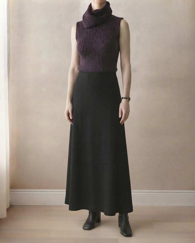 ESPRIT VIOLET KNITTED SLEEVES TOP USA (Category: Sleeveless) located in Marikina City. Submitted by minimalistmanila (Listing ID 1465008815, Image 1). Description: Imported, bought in Esprit USA. Old stock and unused dark violet knitted sleeveless top. Small size. Order now! .