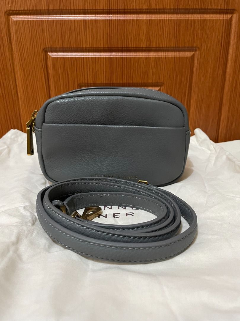 Etienne Aigner Stella Mini Camera Bag (Category: Cross-body Bags) located in Quezon City. Submitted by beckyshop2024 (Listing ID 1466929780, Image 3). Description: - Brand new, tag intact but removed - Original from US - Color: Slate.