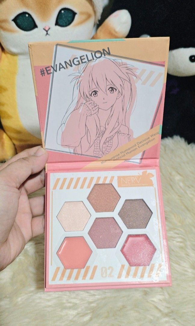 EVANGELION EYE PALLETTE (Category: Character Goods) located in Manila. Submitted by yourfavoritethings7 (Listing ID 1466893247, Image 1). Description: The item in the image is the Ichiban Kuji Evangelion Coffret Collection – Shin Evangelion Movie Release Commemoration makeup palette featuring Asuka Langley Shikinami With noted line marks sa cover. The eye palette is still covered with a plastic sheet. No signs of usage. Note: I cannot guarrantee 