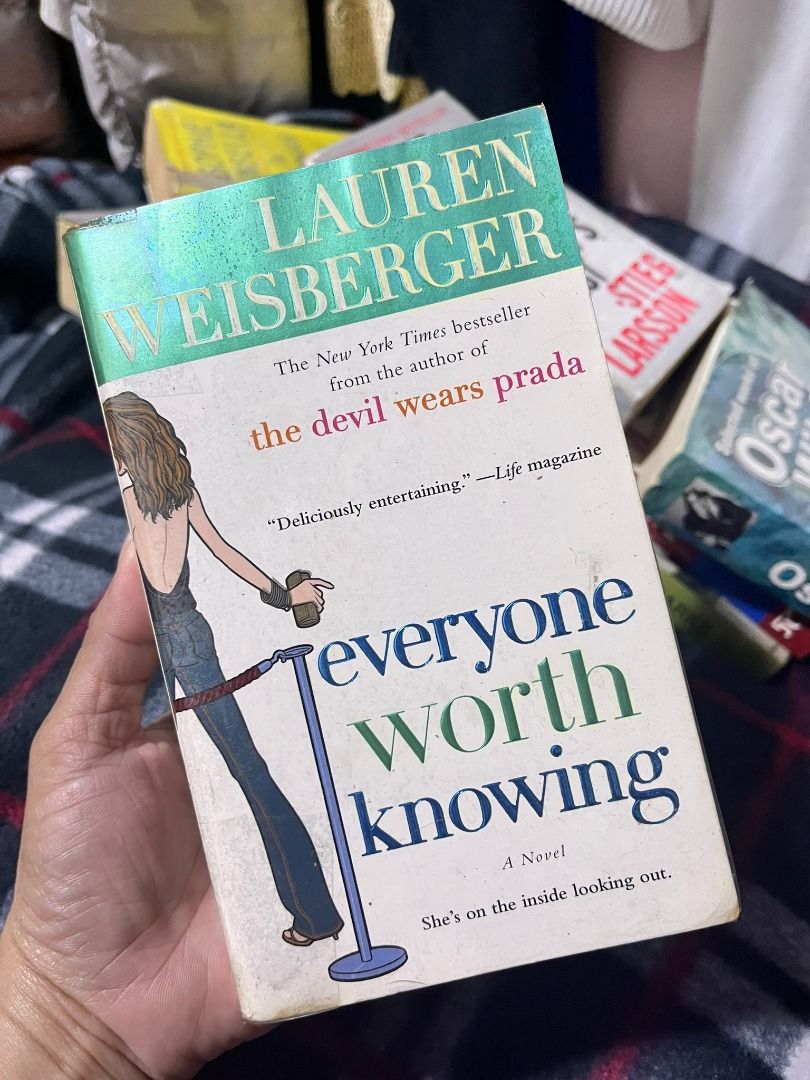 EVERYONE WORTH KNOWING BY LAUREN WEISBERGER (Category: Storybooks) located in Paranaque City. Submitted by ms.cyrene (Listing ID 1466878297, Image 2). Description: .