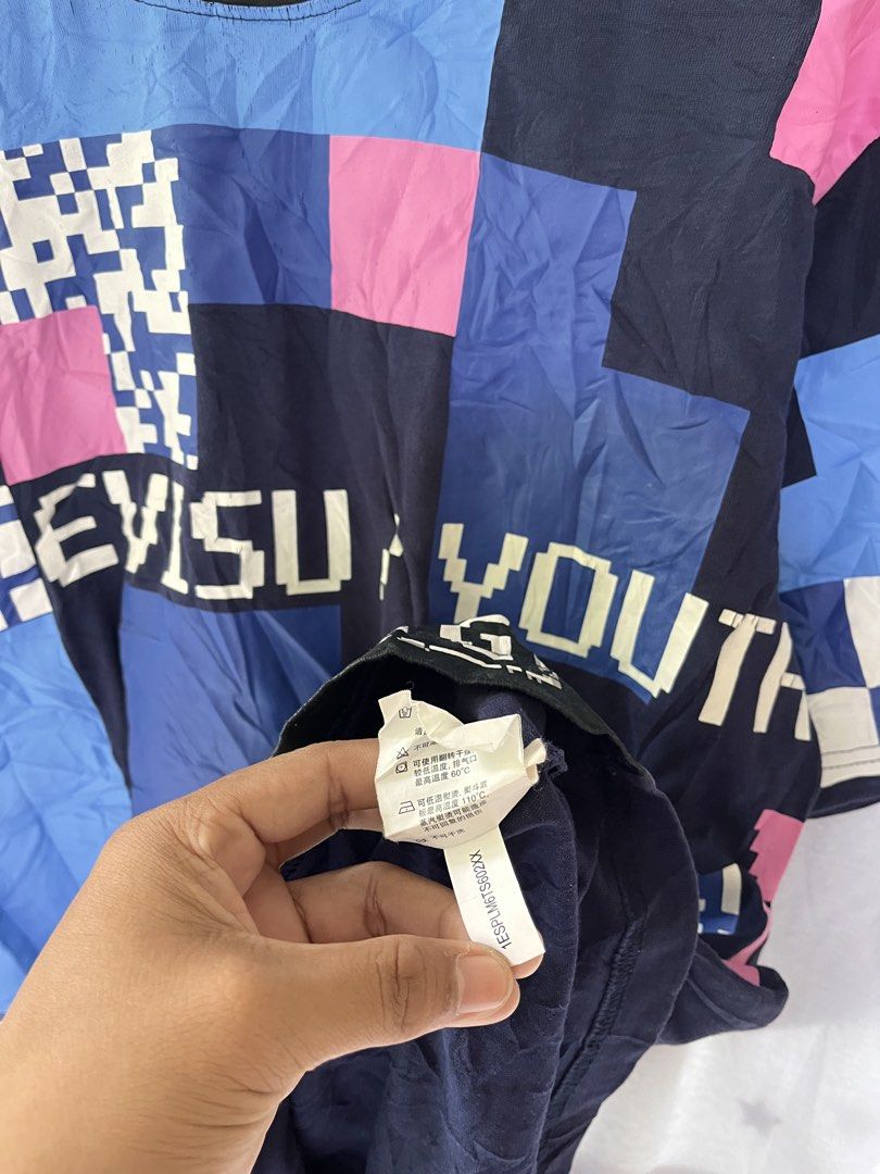 Evisu (Category: Activewear) located in Tabogon. Submitted by offtherack.1 (Listing ID 1466870600, Image 3). Description: EVISU DIMES: 21x29 minimal Crack prints .