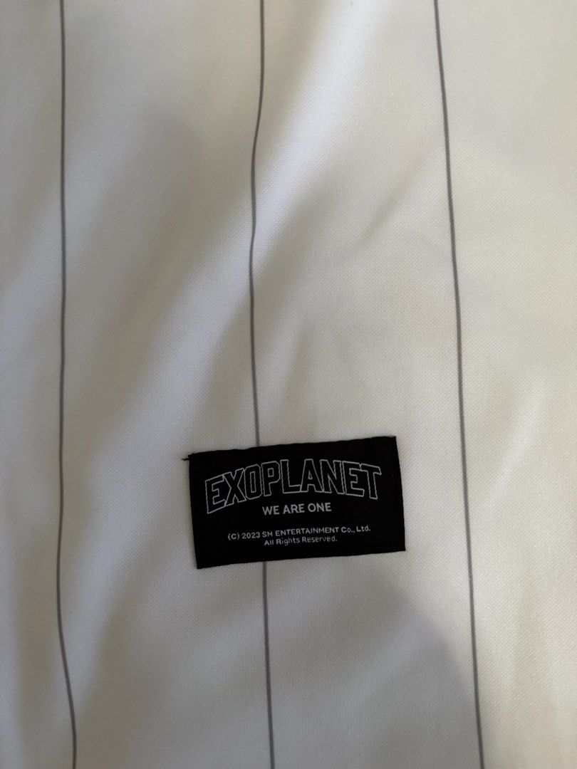 Exoplanet White Jersey Sehun (Category: Others Tops) located in San Luis. Submitted by oshdeclutters (Listing ID 1466813801, Image 3). Description: .