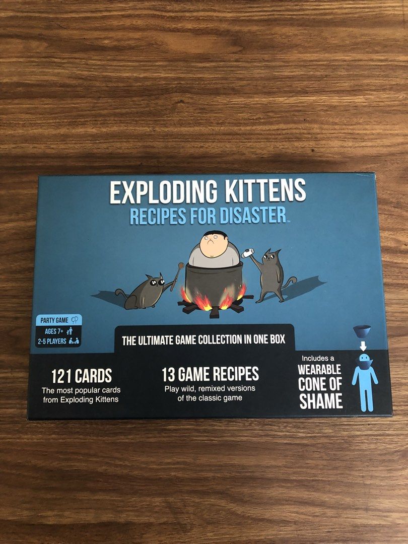 Exploding Kittens Recipes For Disaster (Category: Board Games & Puzzles) located in Manila. Submitted by picklerick_collects (Listing ID 1466779842, Image 1). Description: .