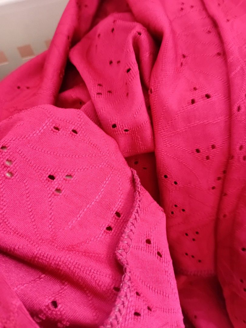 Eyelet dress (Category: Dresses) located in Bacoor. Submitted by yaniracha__ (Listing ID 1466777489, Image 3). Description: Bust 42 to 44 Armhole 16 Length 41 Waist 38 note: no double lining so need po mag inner pm po if inch 🌺 sf shouldered by buyer can meet up smbacoor/weekends only Mode of delivery lalamove or jnt.