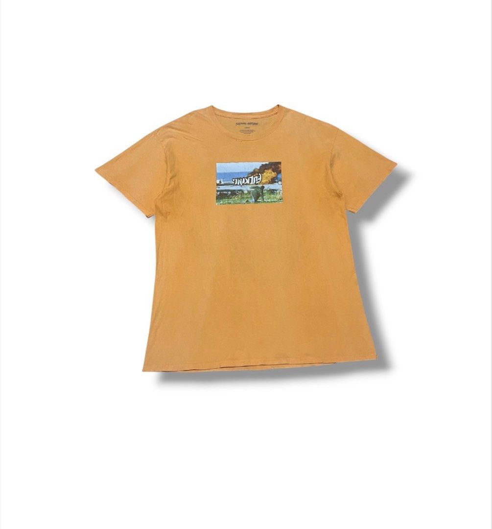 F*cking Awesome Car Burn Tee (Category: Tshirts & Polo Shirts ) located in Bulacan. Submitted by sanjisthrift (Listing ID 1466789948, Image 1). Description: Size Large Width 21 Length 29.5 Well Used 8/10 Good fade Hairlines Pinholes .
