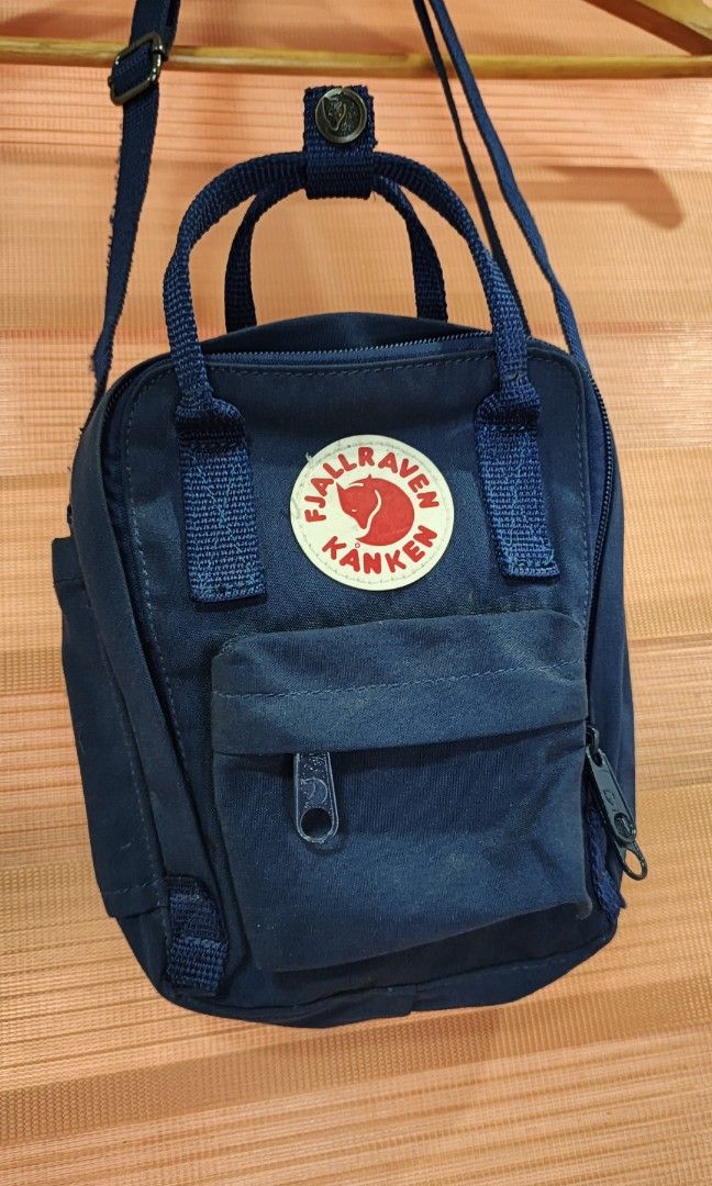 FJALLRAVEN Kanken Sling Bag (Category: Sling Bags) located in Cabuyao City. Submitted by dthrifts (Listing ID 1466851072, Image 2). Description: 8.5 W 8.5 L Authentic Brand New Condition.