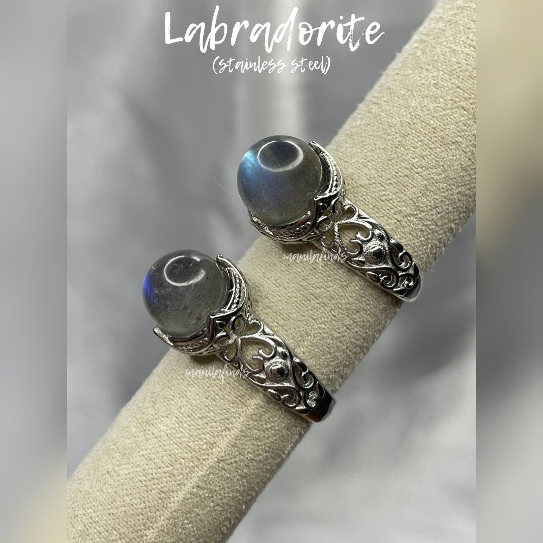 Flashy Labradorite stainless steel adjustable rings (Category: Rings) located in Caloocan City. Submitted by manilafinds. (Listing ID 1466885756, Image 3). Description: ⚜️ Labradorite ⚜️ #manilafindsRings ✔️ Stainless Steel ✔️ Adjustable Fit 🎀 𝗔𝘃𝗮𝗶𝗹𝗮𝗯𝗹𝗲 𝗼𝗻 𝗺𝘂𝗹𝘁𝗶𝗽𝗹𝗲 𝗽𝗹𝗮𝘁𝗳𝗼𝗿𝗺𝘀 — 𝗳𝗶𝗿𝘀𝘁 𝘁𝗼 𝗽𝗮𝘆, 𝗳𝗶𝗿𝘀𝘁 𝘁𝗼 𝘀𝗲𝗰𝘂𝗿𝗲. 🎀 1️⃣ ₱360 green flash 2️⃣ ₱360 blue flash 👆🏼 Tap ➡️ #MNLFindsAVAILABLE ⬅️ to view all