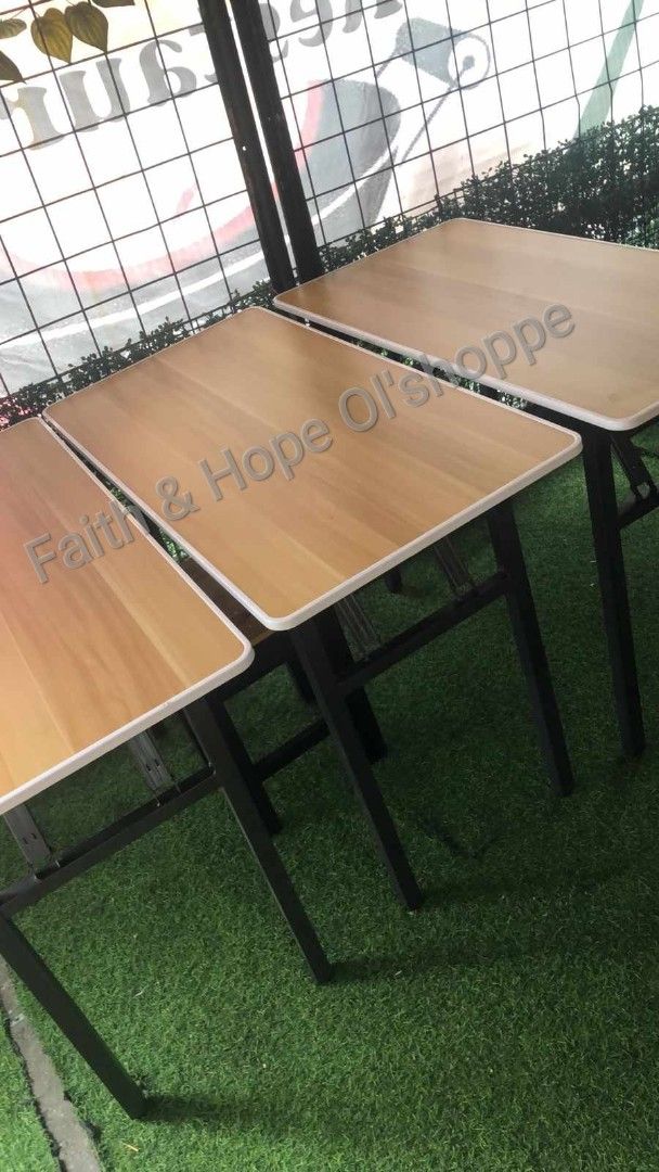 Foldable Marble Pattern Dining Study Table (Category: Tables & Sets) located in Manila. Submitted by jamfrimzy089458 (Listing ID 1466797371, Image 2). Description: - Sleek black marble pattern surface that adds a modern touch - Sturdy black metal legs and steel frame for durability - Folds completely flat for effortless storage and portability - Ideal for study sessions, work-from-home setups, dining, or compact spaces - Low-maintenance and easy 