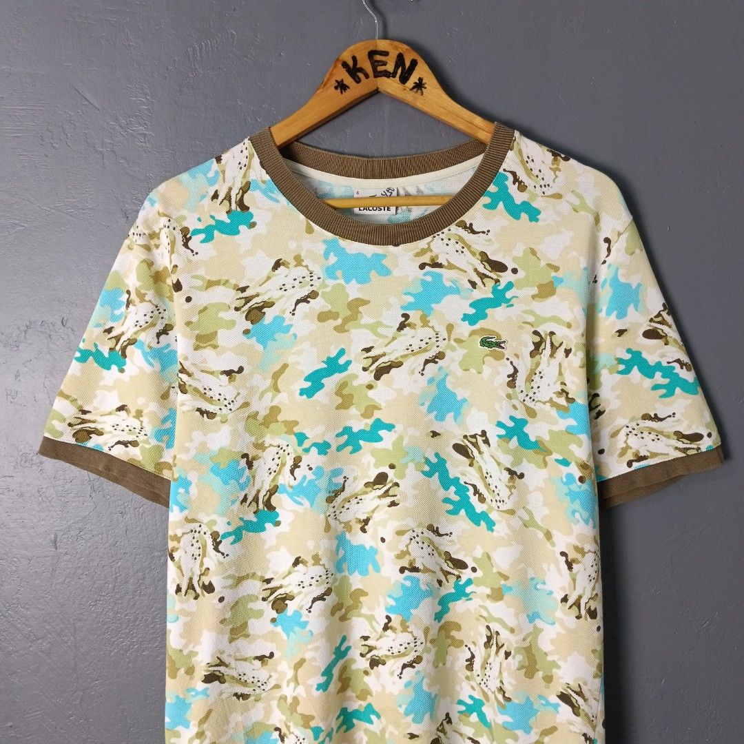 For Men - Lacoste - AOP Croc (Category: Tshirts & Polo Shirts ) located in Bacolod City. Submitted by drop.ph (Listing ID 1466841963, Image 2). Description: Lacoste - AOP Croc Shirt - Vintage Authentic *Size 6 fits L - 22x26.5 *Excellent *No Flaws *Price: 1,000php *Add SF if outside Bacolod City .