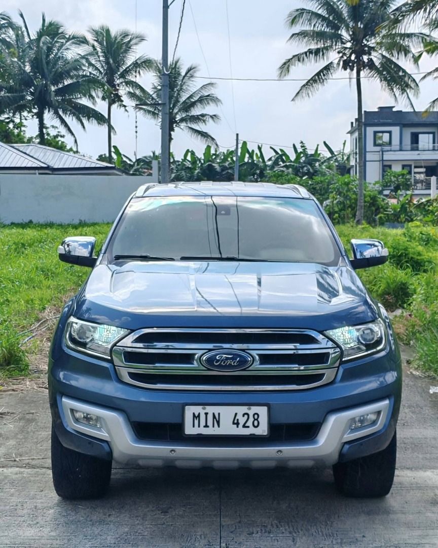 Ford Everest (Category: Used Cars) located in Silang. Submitted by kapatidauto.trading (Listing ID 1466778903, Image 1). Description: 🚘 2016 FORD EVEREST TITANIUM 🚘 • 4x2 Automatic • 88k odo • Fresh in & out ✨ • Thick tires 🛞 • Complete papers 📄 • Well-maintained • ₱589,000 — Cash, negotiable 📞 CALL/TEXT: 0939 104 4570 📍 Brgy. Litlit, Aguilar Compound, Silang, Cavite, Philippines 4118 📩 PM NOW for inquiries, details, and showroom viewing!.