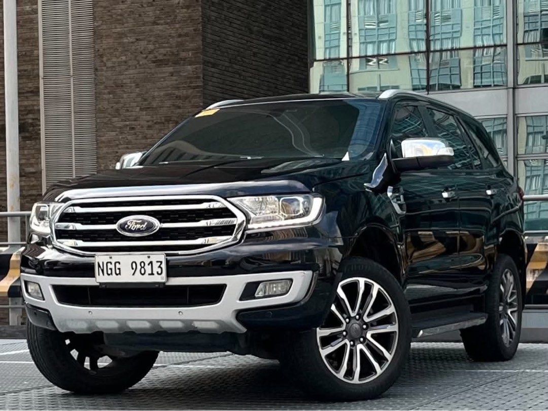 Ford Everest (Category: Used Cars) located in Makati City. Submitted by maby_latido05 (Listing ID 1466922683, Image 2). Description: 2020 Ford Everest Titanium 4x2 2.0 DSL AT‼️🔥 ALL IN DP Php145K!! (Chattel and insurance included) 2yrs: P43,856 3yrs: P31,687 4yrs: P26,276 🔰Mileage:29K KM ✅NO MILEAGE TAMPERING GUARANTEED✅ We will scan the unit in front of you ➡️1st Owner ➡️Rear Sensor with Camera ➡️Foglight ➡️Leather Seat ➡️Airbags ➡️Alloy Mags 