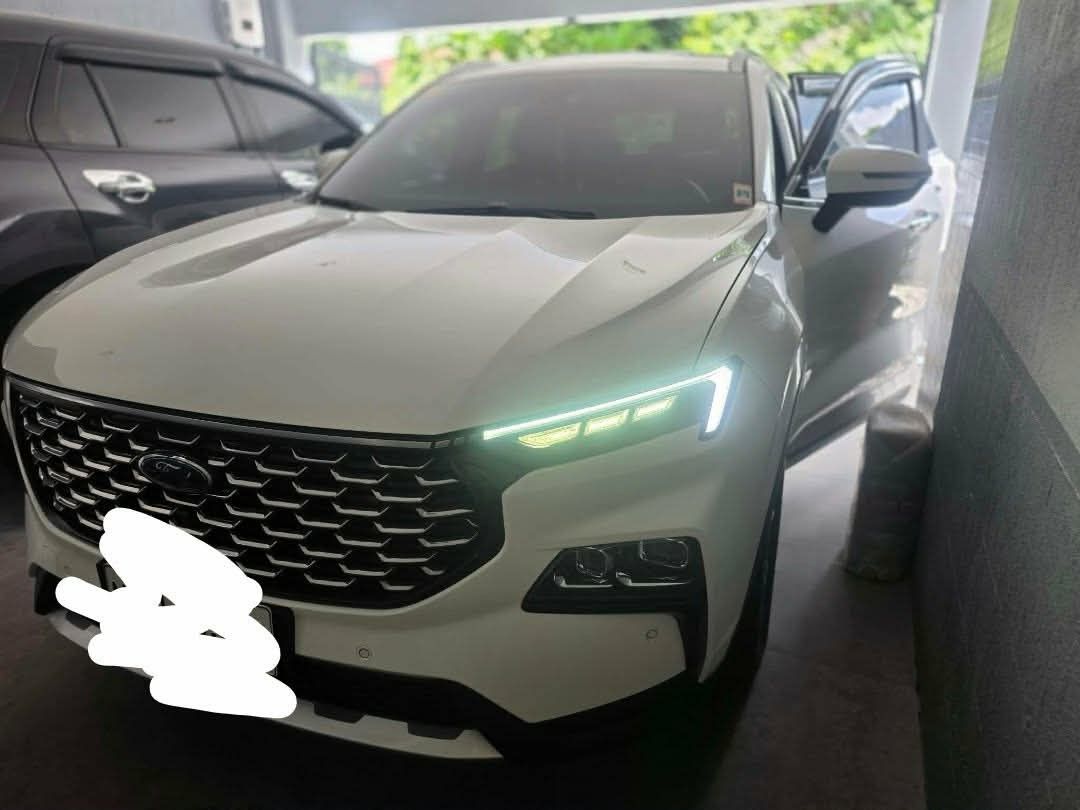 Ford Territory Territory Next-Gen Auto (Category: Used Cars) located in Quezon City. Submitted by antonio.estrada_01 (Listing ID 1466915089, Image 1). Description: FOR SALE 2025 FORD TERRITORY Next-Gen Titanium 1.5L EcoBoos Engine Type: 1.5L EcoBoost GTDI 4-cylinder, 16-valve turbocharged gasoline engine Maximum Power: 160 hp (160 ps) Maximum Torque: 248 Nm Transmission: 7-speed automatic dual-clutch transmission with rotary e-shifter Drive Confi