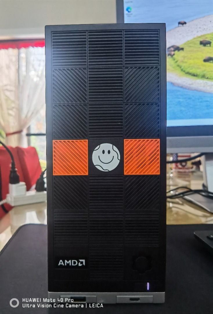 Framework Desktop PC (Category: Desktops) located in Muntinlupa City. Submitted by bongskie1970 (Listing ID 1466797698, Image 1). Description: Framework Desktop PC AMD Ryzen Ai MAX 385 w/Radeon 8050S 8-core/16-thread CPU, up to 5.0GHz 32 Graphics Cores, up to 2.8GHz 32GB LPDDR5x 8000MT/s 2TB M.2 SSD Windows 11 Pro .