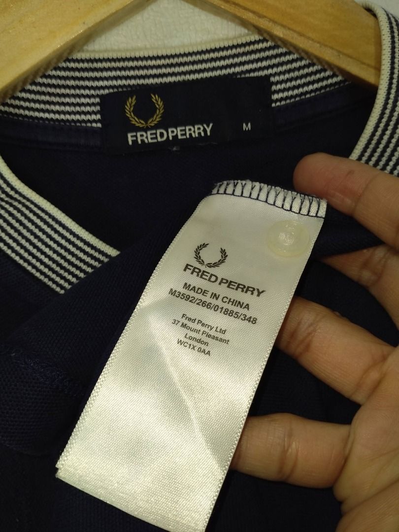 FRED PERRY (Category: Tshirts & Polo Shirts ) located in Baguio. Submitted by fashionfinds1999 (Listing ID 1466791768, Image 2). Description: 26 X 19 SMALL - MEDIUM EXCELLENT CONDITION + SHIPPING FEE.