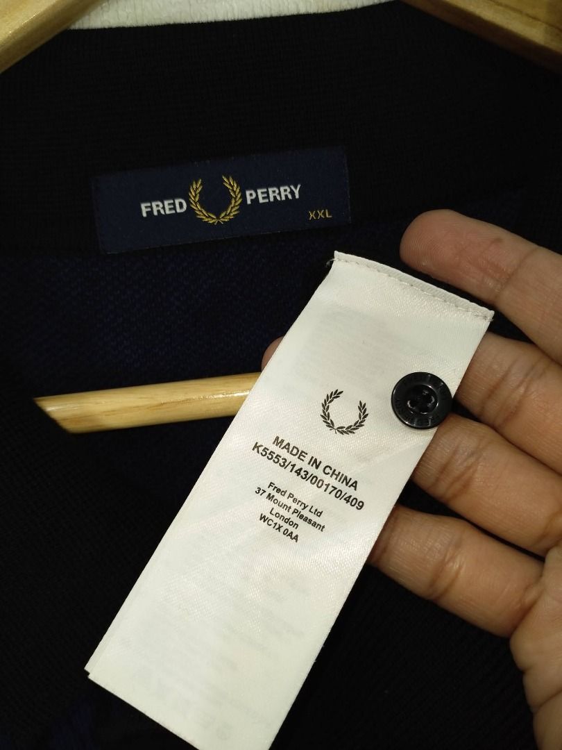 FRED PERRY KNIT POLO SHIRT (Category: Tshirts & Polo Shirts ) located in Baguio. Submitted by fashionfinds1999 (Listing ID 1466798423, Image 2). Description: 29 X 24 XLARGE EXCELLENT CONDITION + SHIPPING FEE.