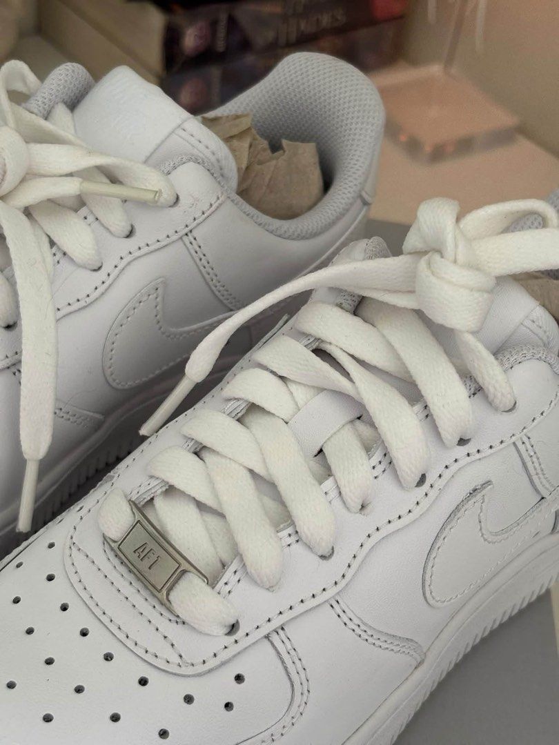 FS: Nike AF1 (Category: Sneakers) located in Manila. Submitted by krizziakamilb (Listing ID 1466869830, Image 3). Description: FS: Nike AF1 brand new, bought last year. complete with box size: US 6 women | PHP4500 only.