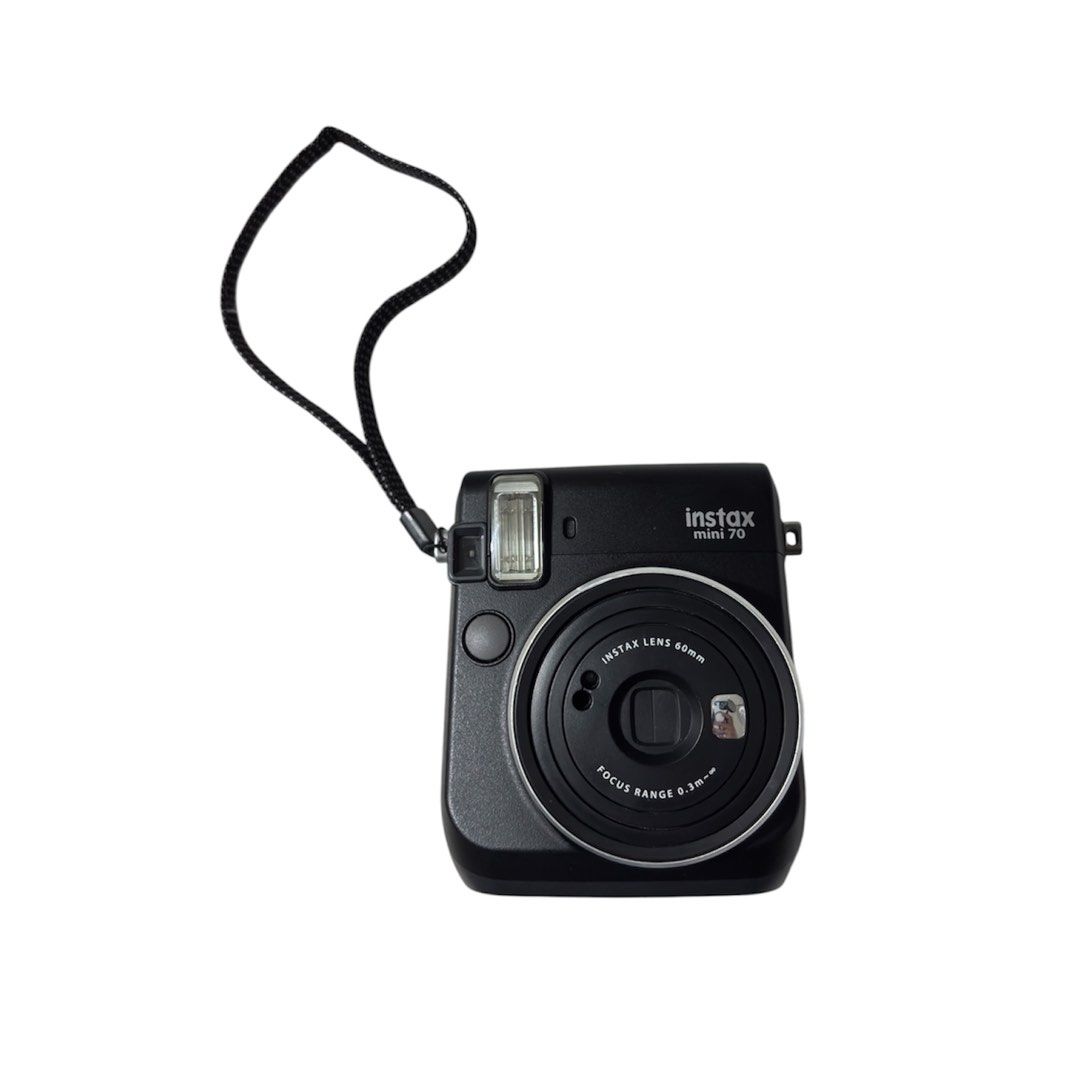 Fujifilm Intax Mini 70 (Category: Cameras) located in Paranaque City. Submitted by dalle_closet (Listing ID 1466852375, Image 1). Description: fully functional working all buttons working flash nice pa ito sa actual uses 2x CR2 batteries (not included).