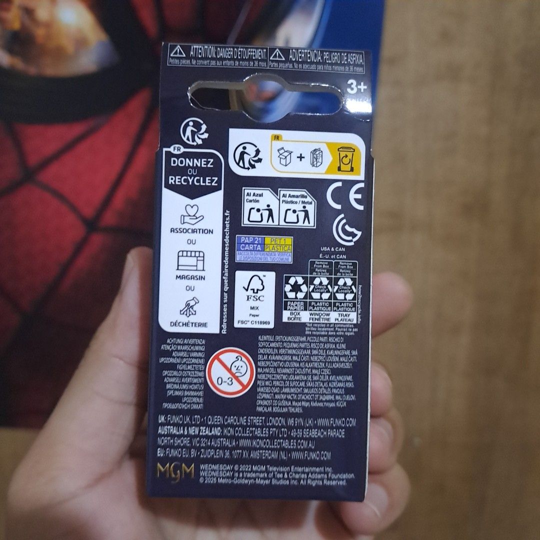 Funko Pocket POP! Keychain Wednesday S2: Thing (Category: Western Merchandise) located in Manila. Submitted by free_joe (Listing ID 1466805846, Image 3). Description: - Authentic - Never been opened - MOD: JNT - MOP: GCASH .
