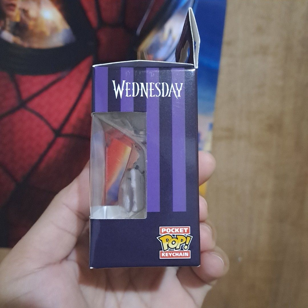 Funko Pocket POP! Keychain Wednesday S2: Thing (Category: Western Merchandise) located in Manila. Submitted by free_joe (Listing ID 1466805846, Image 2). Description: - Authentic - Never been opened - MOD: JNT - MOP: GCASH .