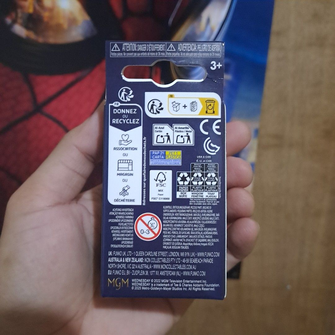 Funko Pocket POP! Keychain Wednesday Addams (Category: Western Merchandise) located in Manila. Submitted by free_joe (Listing ID 1466806008, Image 3). Description: - Authentic - Never been opened - MOD: JNT - MOP: GCASH .