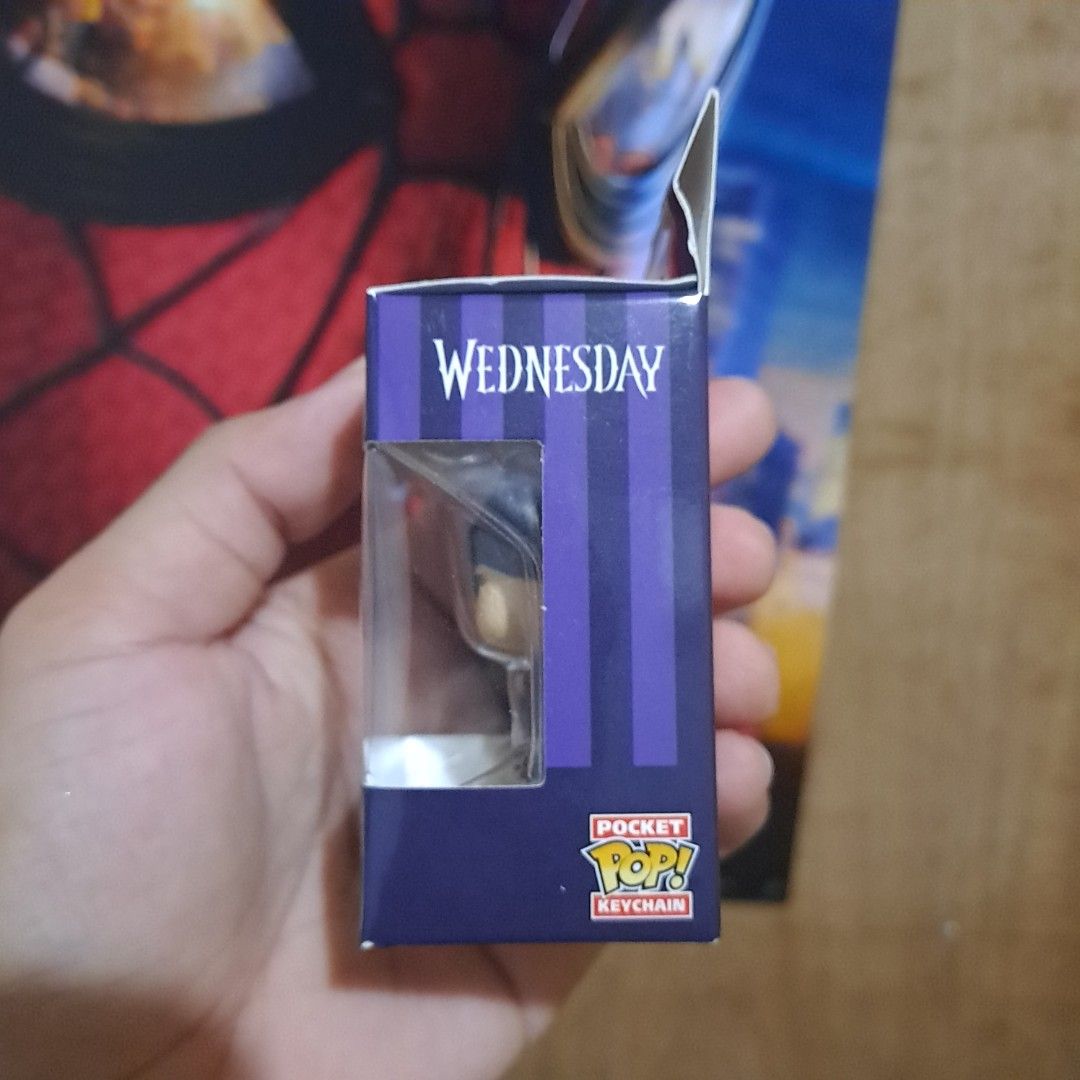 Funko Pocket POP! Keychain Wednesday Addams (Category: Western Merchandise) located in Manila. Submitted by free_joe (Listing ID 1466806008, Image 2). Description: - Authentic - Never been opened - MOD: JNT - MOP: GCASH .