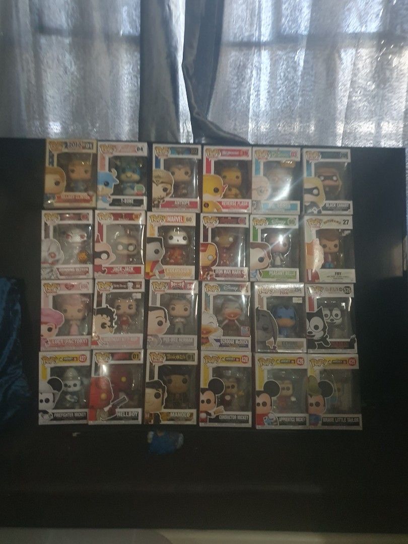 Funko pop (Category: Action & Battle Toys) located in Caloocan City. Submitted by dorontoys (Listing ID 1466798540, Image 3). Description: assortwd.