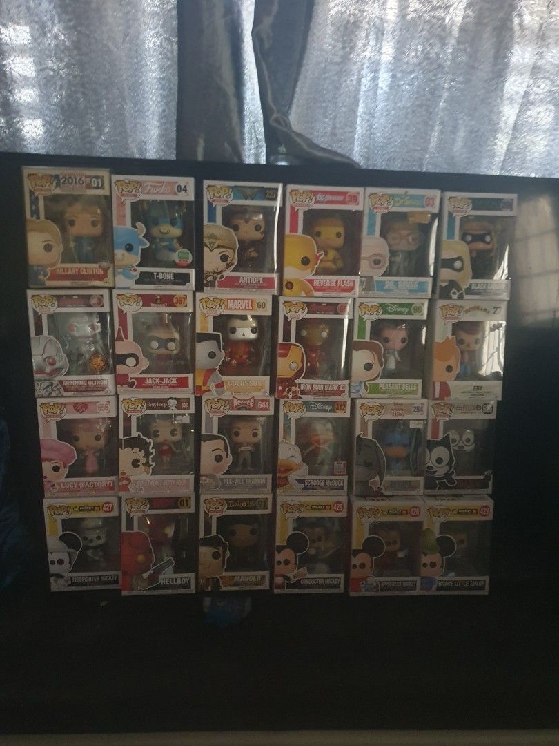 Funko pop (Category: Action & Battle Toys) located in Caloocan City. Submitted by dorontoys (Listing ID 1466798540, Image 2). Description: assortwd.