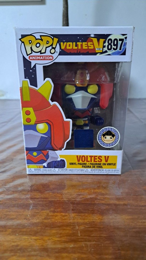 Funko Pop Animation Voltes V 897 with Signed Box & Poster (Category: Designer & Blind Box Toys) located in Quezon City. Submitted by hersheejubilo (Listing ID 1466902389, Image 1). Description: - Voltes V #897 Funko Pop figure in original box - Box signed by main cast members: Elle Villanueva, Eva S., Radson Flores, Martin Del Rosario, and more - Includes a large, official Voltes V Legacy promotional poster - Poster also features matching cast au