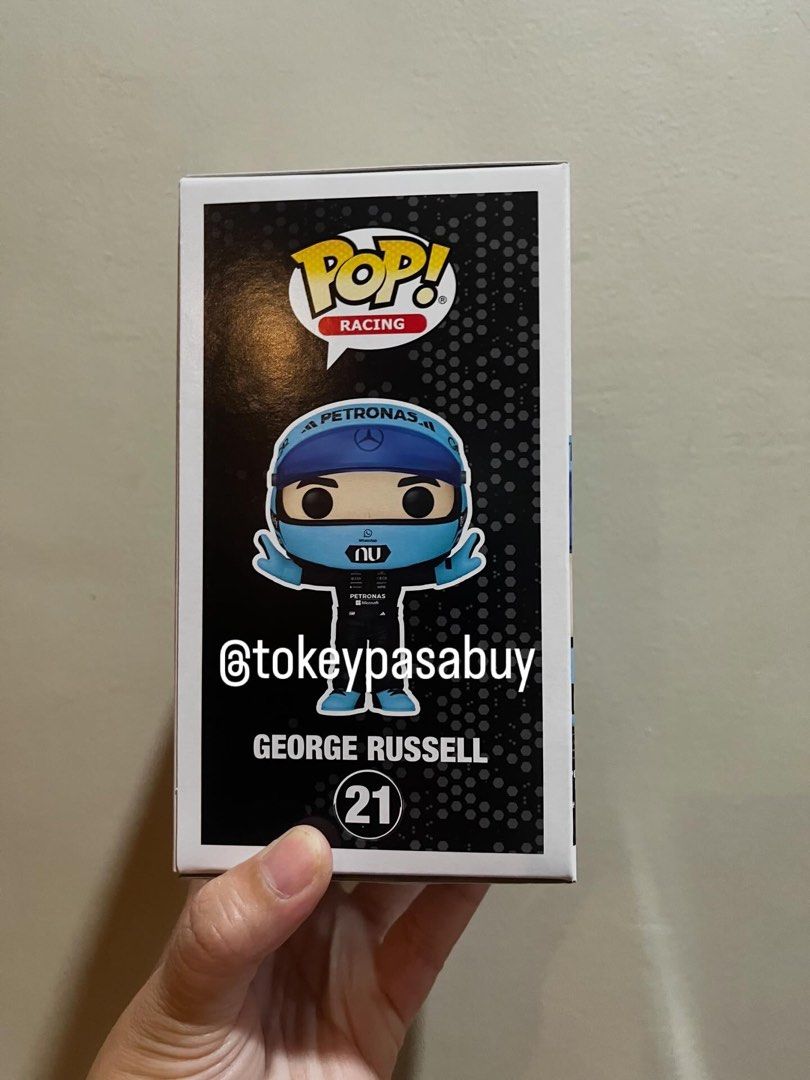 FUNKO POP GEORGE RUSSELL (Category: Figurines & Statues) located in Paranaque City. Submitted by tokeypasabuy (Listing ID 1466896500, Image 2). Description: DECLUTTERING 👌 READY TO SHIP 👌 FUNKO POP GEORGE RUSSELL BOX CONDITION 9/10 1,500 PHP *MINIMAL SCRATCHES/DENTS ON THE CARDBOARD FROM DISPLAY I will send photos before shipping the items to ensure that the ITEMS are in excellent condition. I will do my best in securing the item. I will not be