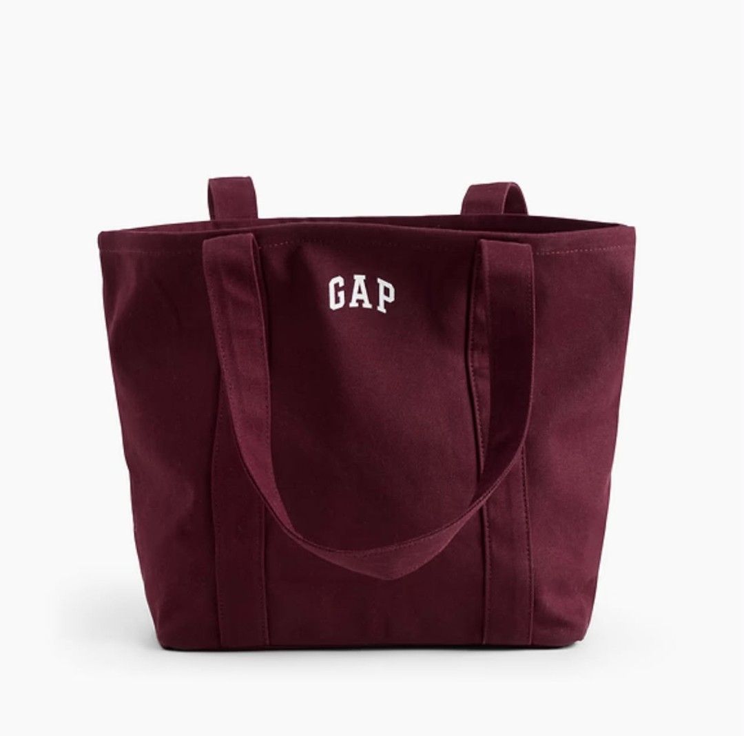 Gap Tote Bags ETA Dec 2026 (Category: Announcements) located in Bulacan. Submitted by finefindstuffbykdc_ (Listing ID 1466779416, Image 2). Description: Gap Pre Order Dimensions: 10” H x 6” W x 10” L Light Pink Maroon Blue Red Fuchsia Pink.