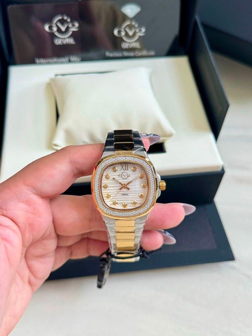 Gevril GV2 2 Tone Watch (Category: Luxury Watches) located in Manila. Submitted by deiclacio_ (Listing ID 1466913298, Image 1). Description: Vbr me: 0995785 0054 WITH LABEL.PH.