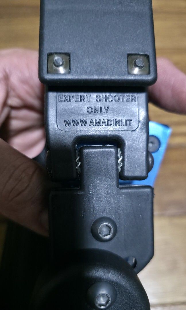 Ghost Stinger Holster for 1911 & Clones (Category: Other Sports Equipment and Supplies) located in Mandaluyong City. Submitted by jvc_9696 (Listing ID 1462421159, Image 3). Description: - Ghost Stinger Holster for 1911 & Clones - Brand new - No Box but never been used just fitted fo a Nylon Belt - Ideal for shooting competitions - Adjustable for a comfortable and secure fit - No issues.