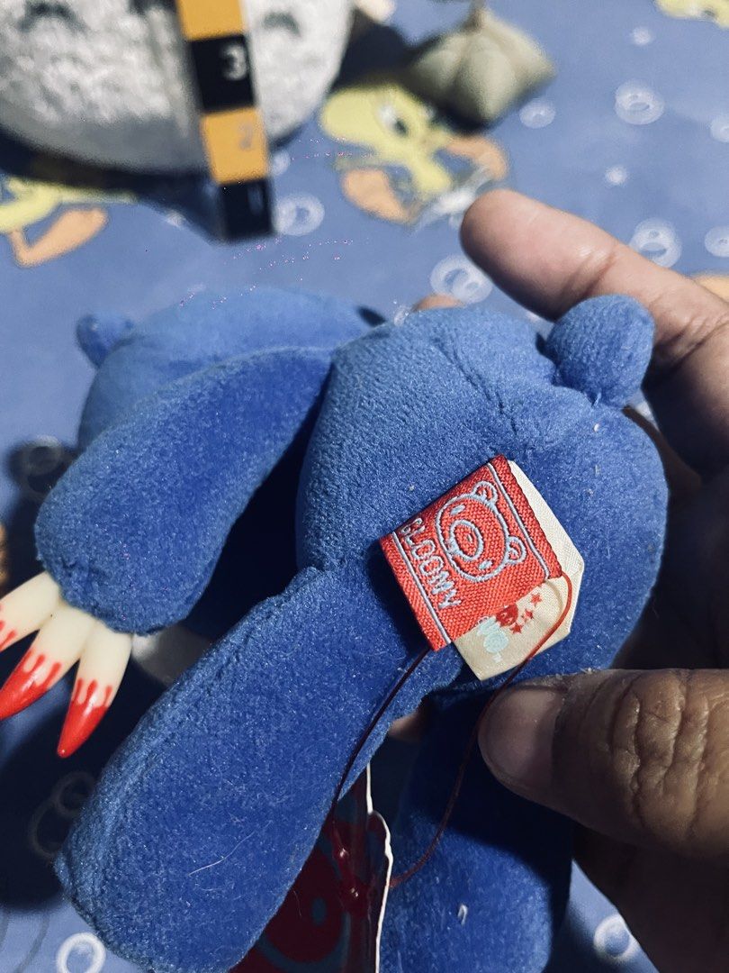 gloomy blue (Category: Plushies & Soft Toys) located in Muntinlupa City. Submitted by wgesez5uji (Listing ID 1466950326, Image 3). Description: in very good condition 5-7 inches with paper tag.