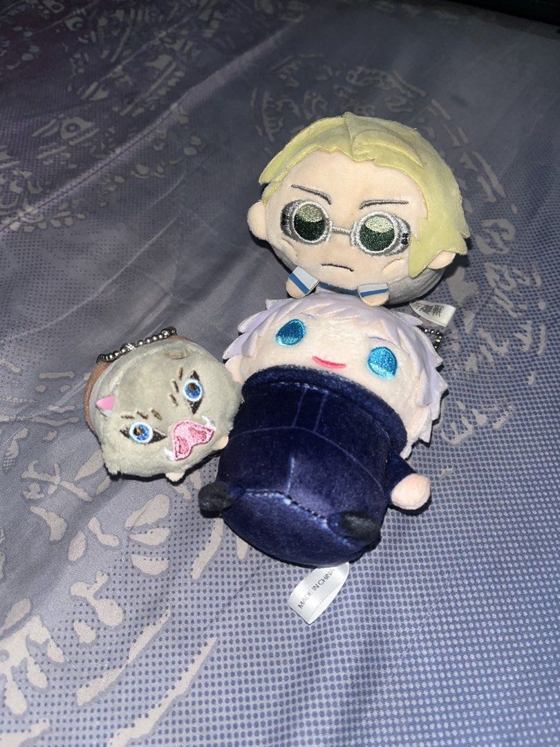 Gojo Mamemeito (Category: Plushies & Soft Toys) located in San Pedro. Submitted by ninicoshop (Listing ID 1463956189, Image 2). Description: CHOSO SOLD Gojo Mamemeito Still Avail pm me for more deets.