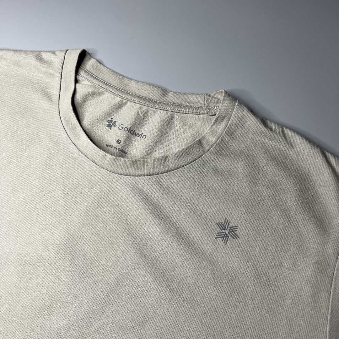 GOLDWIN Quick Dry Short Sleeve Shirt (Category: Activewear) located in Manila. Submitted by aaaaaahhhhhh (Listing ID 1466922036, Image 3). Description: Size 3 21.5W 26.5L Need wash Lalamove or J&t Express + Shipping fee.