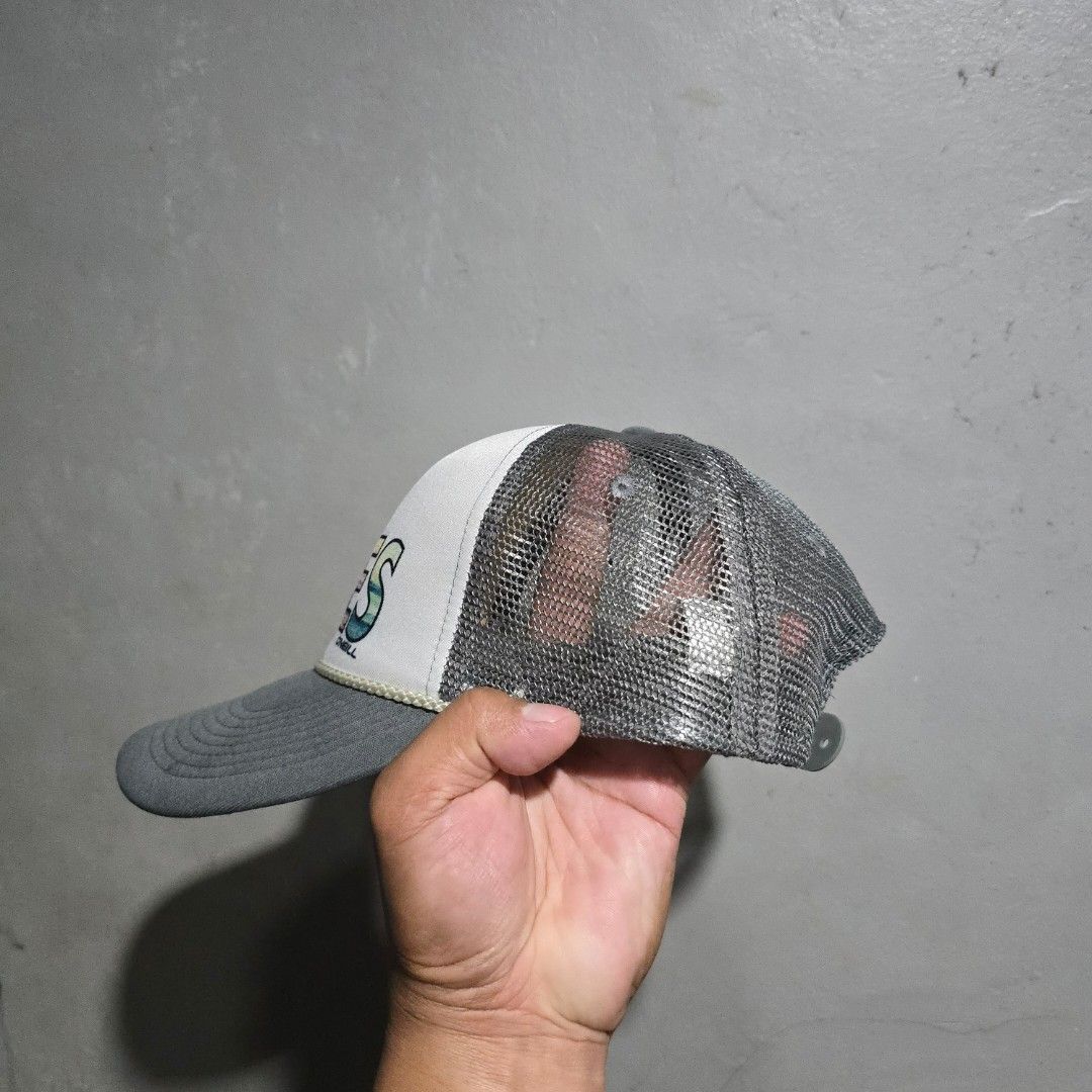 Good Vibes Oneill Net Cap (Category: Caps & Hats) located in Quezon City. Submitted by SuotKalyeManila (Listing ID 1466791965, Image 3). Description: Manage your expectations ukay ukay caps po ito at hindi po brand new pero minsan mga flaws pero wearable naman ang presyo po ay depende sa kondisyon ng cap Condition: Excellent Size: One Size Fits All Color Rate: 9.5/10 No Issue Laba na po and ready to wear pm for details .