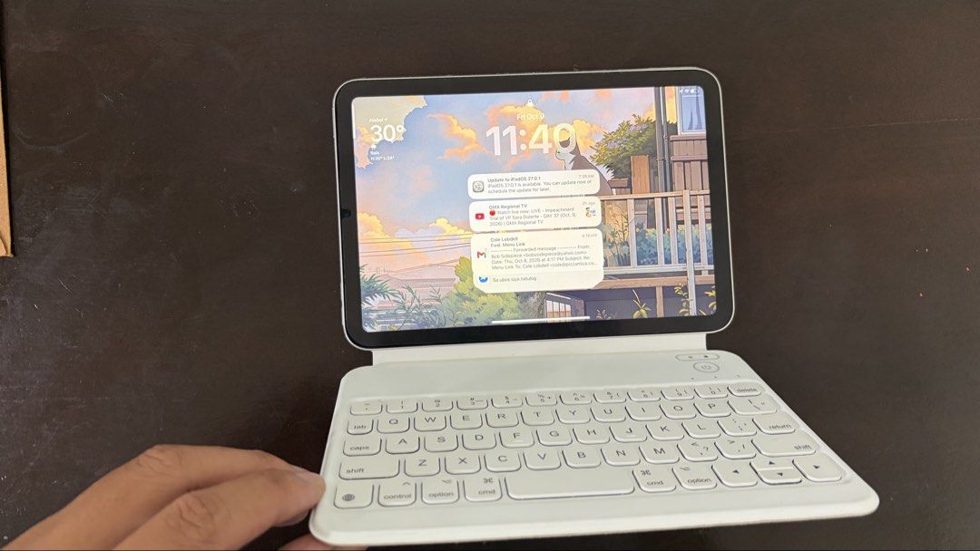 GOODJODOQ iPad Mini 7 Keyboard Case (Category: Cases & Sleeves) located in Alabel. Submitted by vndryll (Listing ID 1466800025, Image 3). Description: .