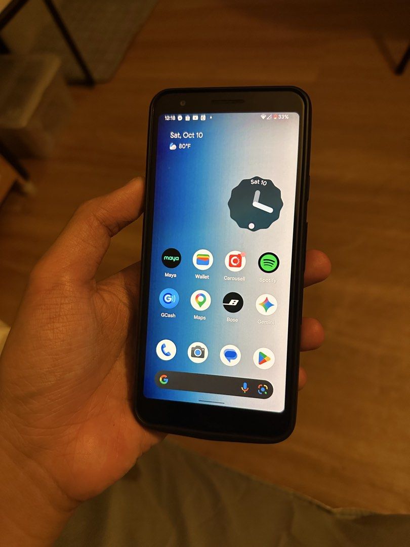Google Pixel 3A with Newdery Battery Case (Category: Google Pixel) located in Cavite. Submitted by zolarbs (Listing ID 1466946046, Image 2). Description: Used as a backup phone Openline Good battery No repair history RFS: No longer needed.