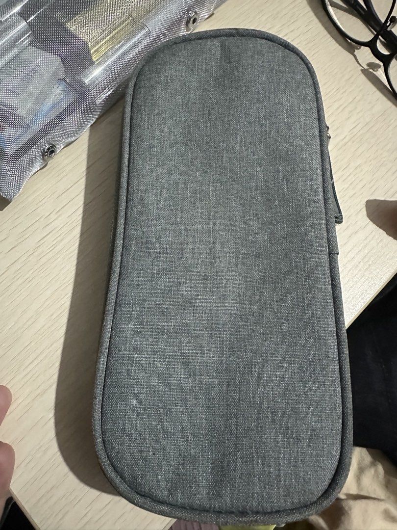 Gray Pencil Case (Category: Stationery & School Supplies) located in Manila. Submitted by shopkriscloset (Listing ID 1466781610, Image 2). Description: No tears or stains. needs washing :) ‼️PLEASE READ BEFORE PLACING AN OFFER: 🩵Please be patient and respectful. 🤗 If I don’t get to reply immediately, I might be working. - Please REFRAIN from making an offer if you do not intend to complete the purchase ❗️ACCEPTED OFFER means SOLD 🫶🏼 Please do