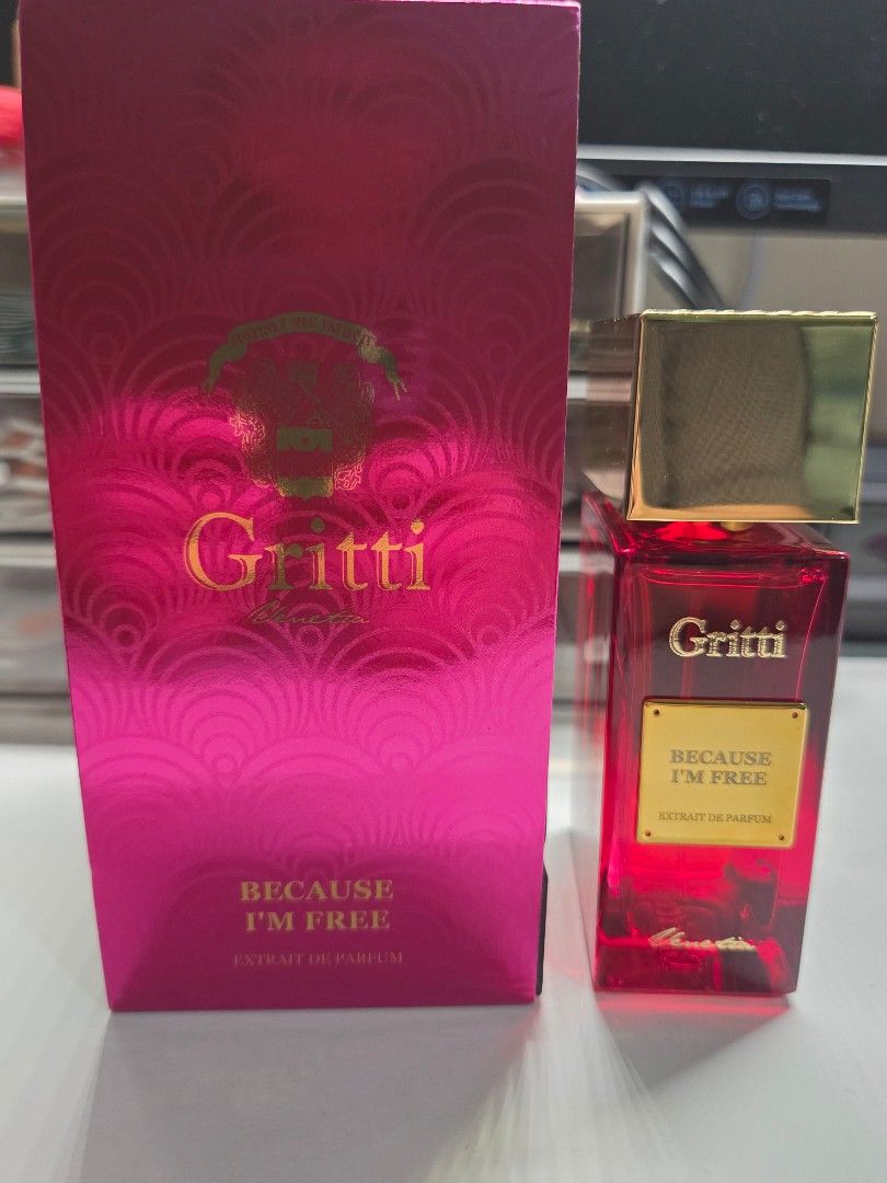 Gritti Because I'm Free Extrait de Parfum (Category: Fragrance & Deodorants) located in Muntinlupa City. Submitted by khristiy (Listing ID 1466936673, Image 1). Description: Gritti Because I'm Free FSM/100ml FP P6000 Last price posted Muntinlupa area .