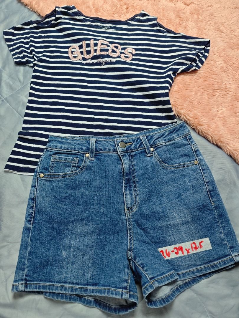 GUESS BUNDLE (Category: Babies & Kids Fashion) located in Imus. Submitted by eykc01 (Listing ID 1466914264, Image 2). Description: EUC-LIKE NEW 10-12YO.