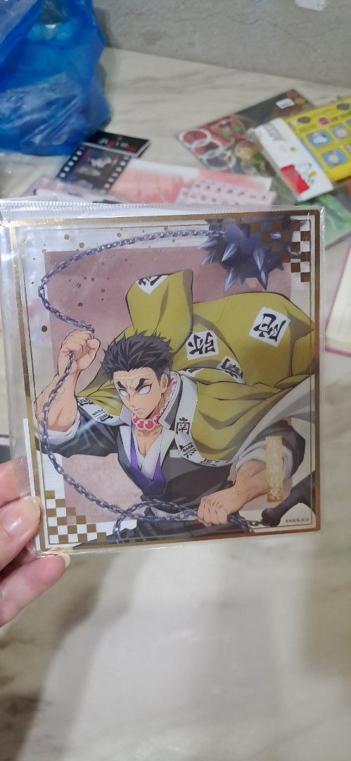 Gyomei clear mini plastic board (Category: Character Goods) located in Baguio. Submitted by mooncollectibles_000a43 (Listing ID 1466932604, Image 1). Description: .