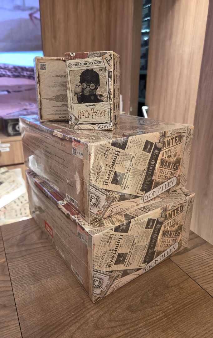 Hirono x Harry Potter (Category: Designer & Blind Box Toys) located in Mandaluyong City. Submitted by KenP07 (Listing ID 1466919119, Image 1). Description: Hirono full set SELLING for 7k only Pickup: SMDC LIGHTMALL MANDALUYONG CITY.